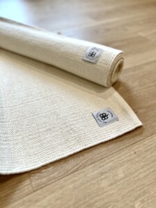 Esterilla 100% Algodón Ecológico Antideslizante Natural